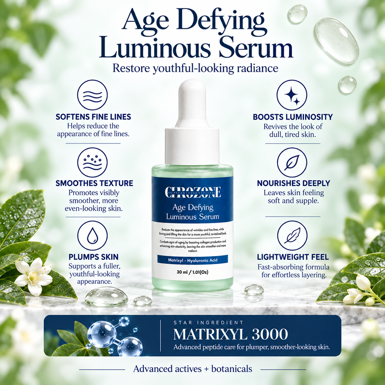 Age Defying Luminous Antiaging Serum