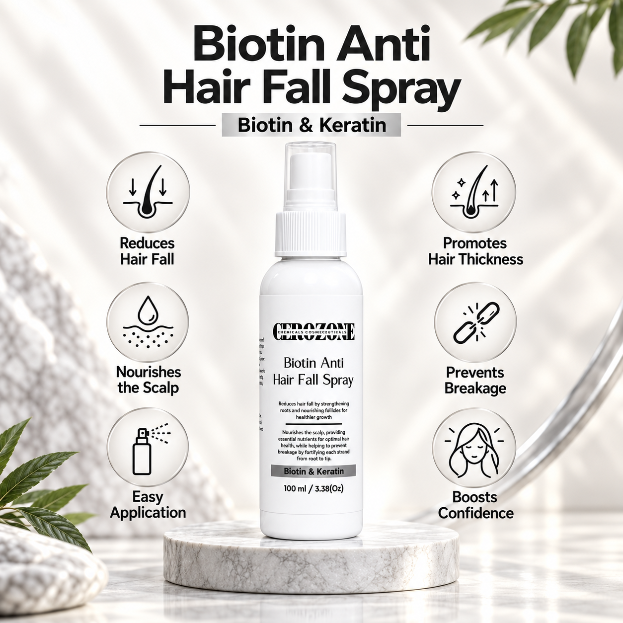 Biotin Anti Hair Fall Spray