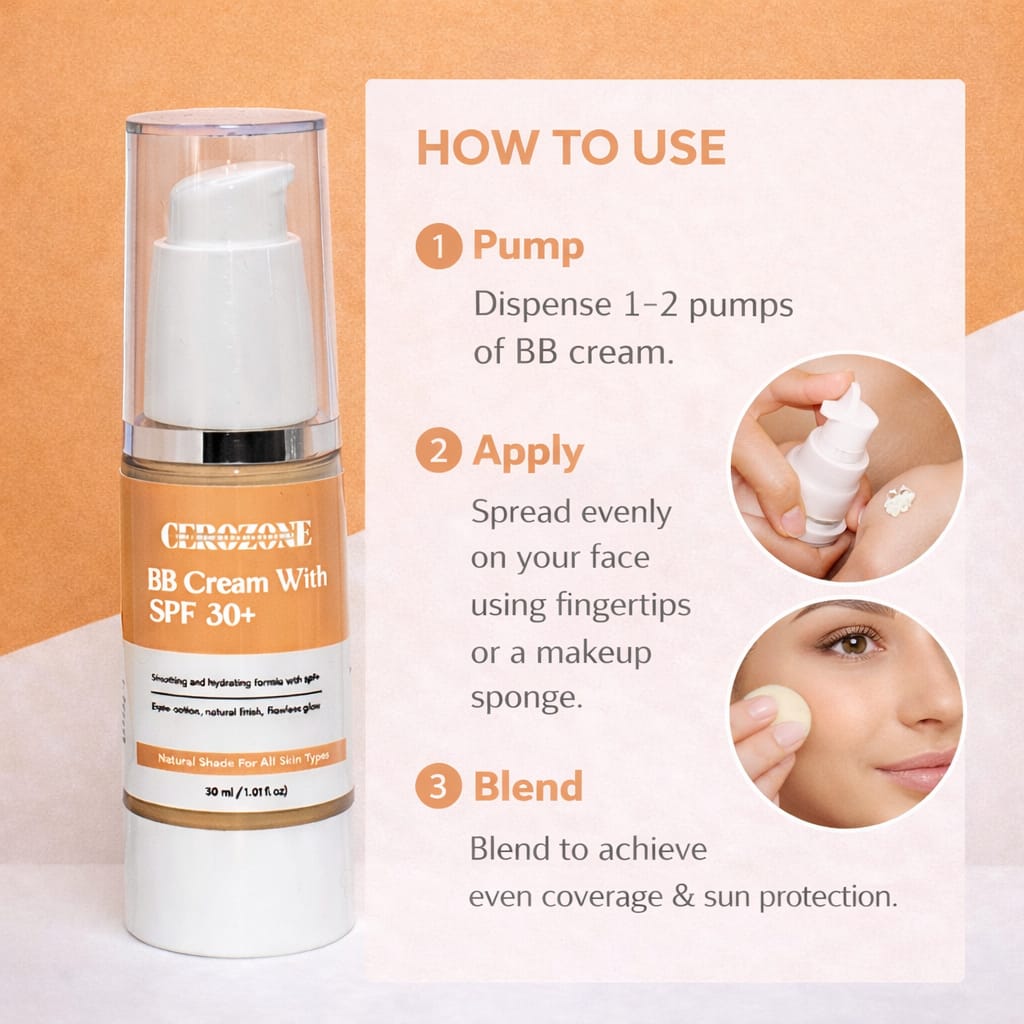 Bb cream with spf 30+