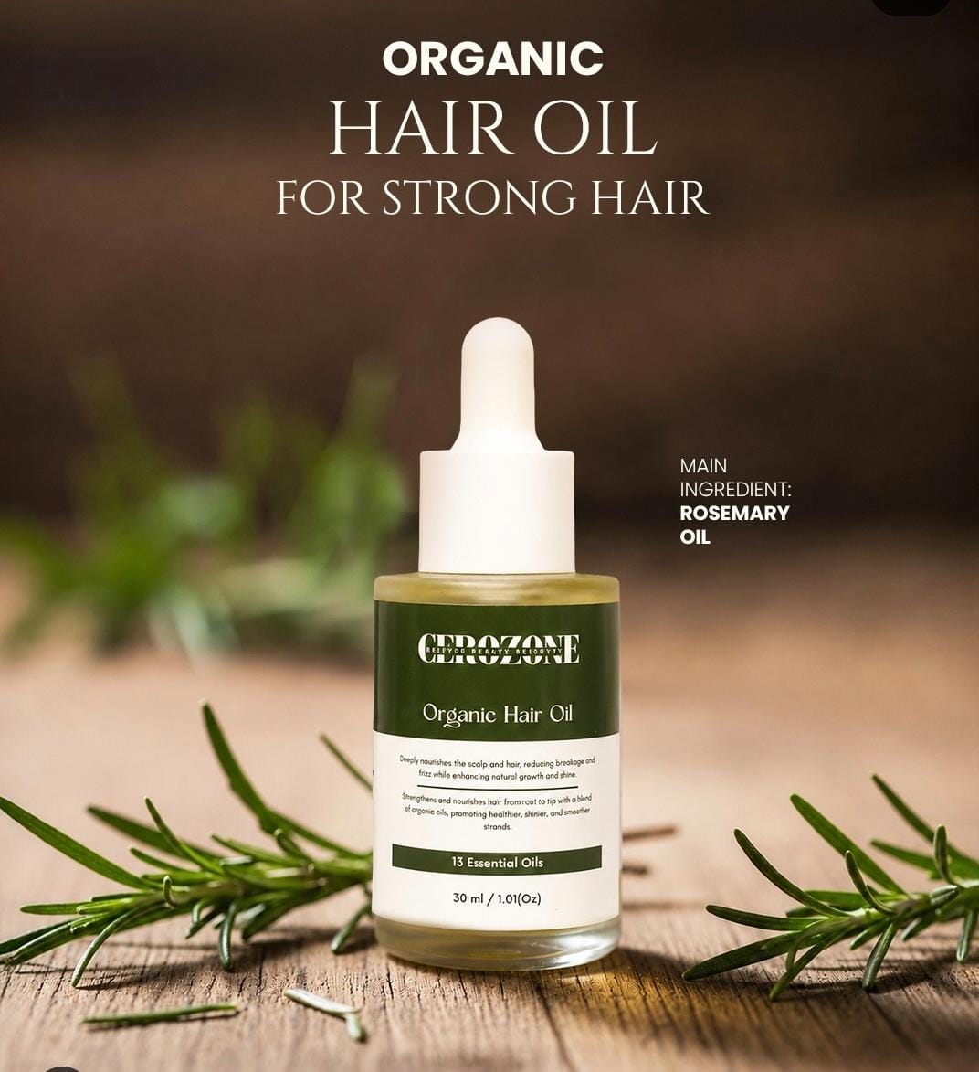 Organic Hair Oil By Cerozone